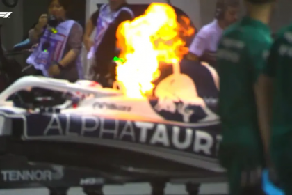 arro de Pierre Gasly pega fogo no segundo treino livre para o GP de Singapura