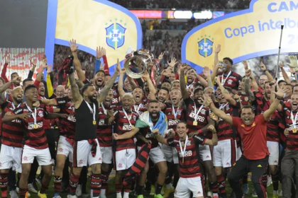 Flamengo campeão da Copa do Brasil (Foto: Andre Durão)