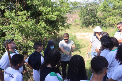 Alunos da Rede Municipal de Ensino fazem passeio educativo na Fazenda Milhã - Foto: Divulgação/Prefeitura de Capivari