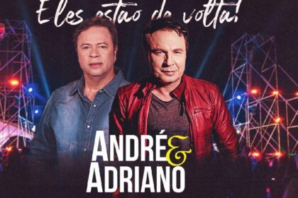 Dupla sertaneja “André & Adriano” anuncia retorno aos palcos - Créditos imagem: JAM Produções