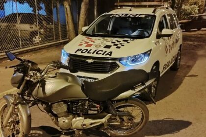 Polícia Militar de Capivari recupera moto furtada no último domingo (6) - Foto: Polícia Militar de Capivari