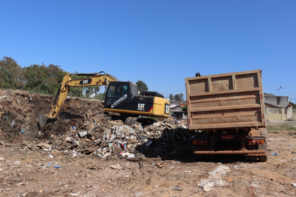 Capivari prepara terreno do antigo Ecoponto para nova função no bairro Castelani - Foto: Divulgação/Prefeitura de Capivari