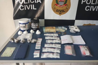 Polícia Civil de Capivari prende em flagrante homempor tráfico de drogas - Foto: Policia Civil de Capivari