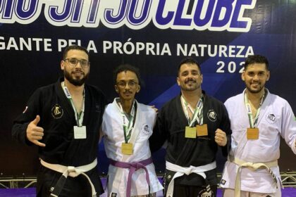 Atletas representam Capivari em torneio de Jiu-jitsu na cidade de Piracicaba - Foto: Arquivo Pessoal
