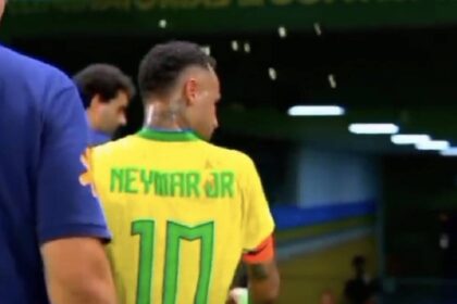 Neymar passa por cirurgia no joelho esquerdo - Foto: Reprodução