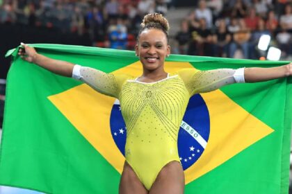 Pan 2023: Rebeca Andrade fatura medalha de ouro no salto - Foto: Ricardo Bufolin/CBG