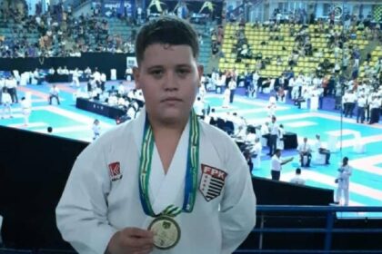 Atleta mirim de Capivari conquista medalha no Campeonato Brasileiro de Karatê - Foto: Arquivo Pessoal
