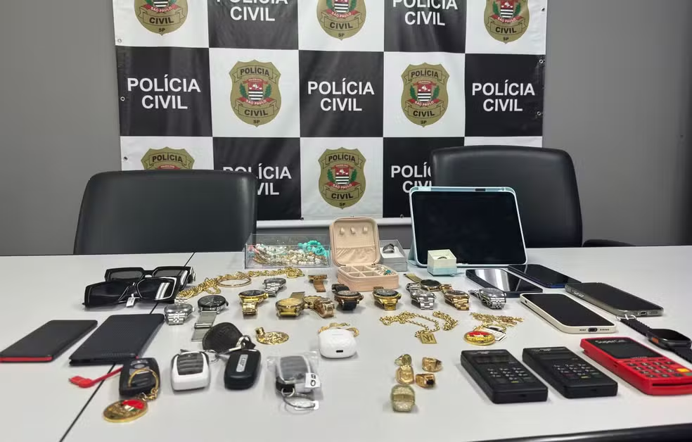Polícia Desarticula Quadrilha de Influencers em Operação Contra 'Jogo do Tigrinho' — Foto: Deic Campinas/Divulgação