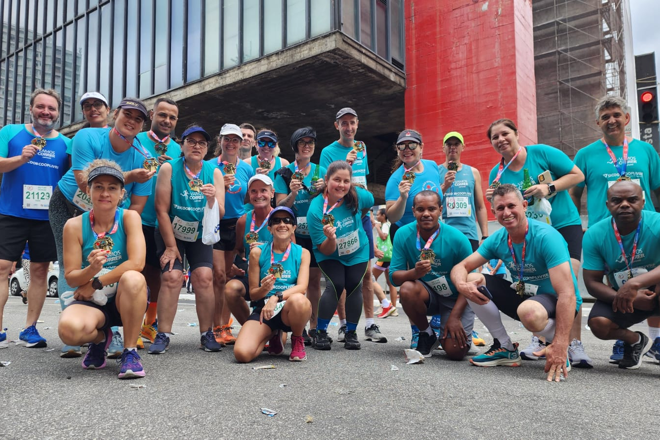Projeto "Vamos Correr" Participa da 98ª Corrida de São Silvestre em São Paulo - Foto: Divulgação/Prefeitura de Capivari