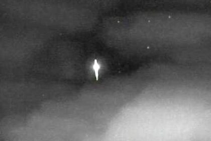 Objeto luminoso não identificado é registrado no céu no Rio Grande do Sul - Foto: Reprodução/ Observatório Bate-Papo Astronômico no campus Santo Ângelo, do Instituto Federal Farroupilha
