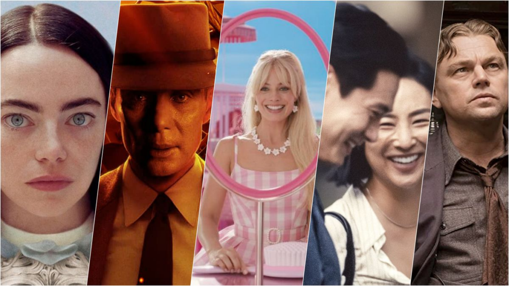 Os 15 Melhores Filmes de 2023 para Assistir nas Plataformas de Streaming - Foto: Reprodução/Searchlight, Universal, Warner, A24, Paramount