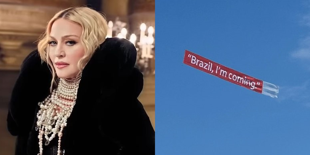 Madonna confirma vinda ao Brasil em publicação nas redes sociais - Foto: Reprodução