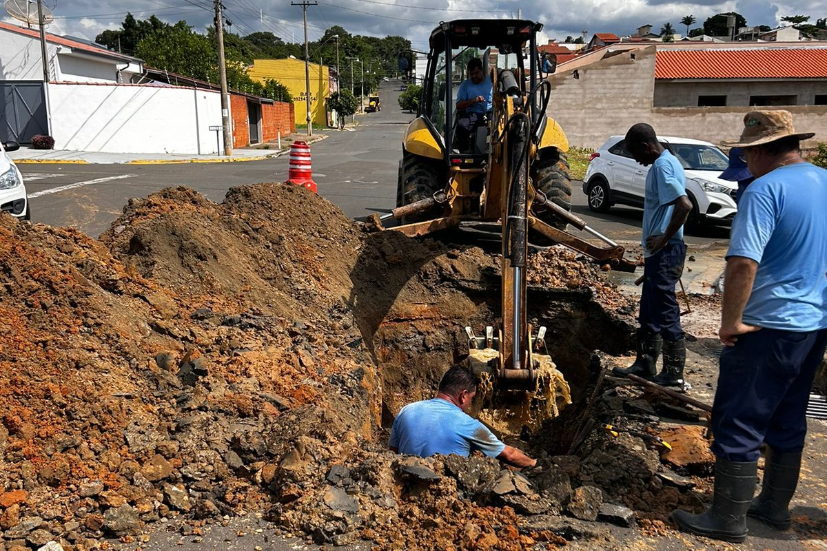 Saae Capivari localiza vazamento oculto e realiza reparo no Residencial Santa Rita - Foto: Divulgação / Prefeitura Municipal de Capivari