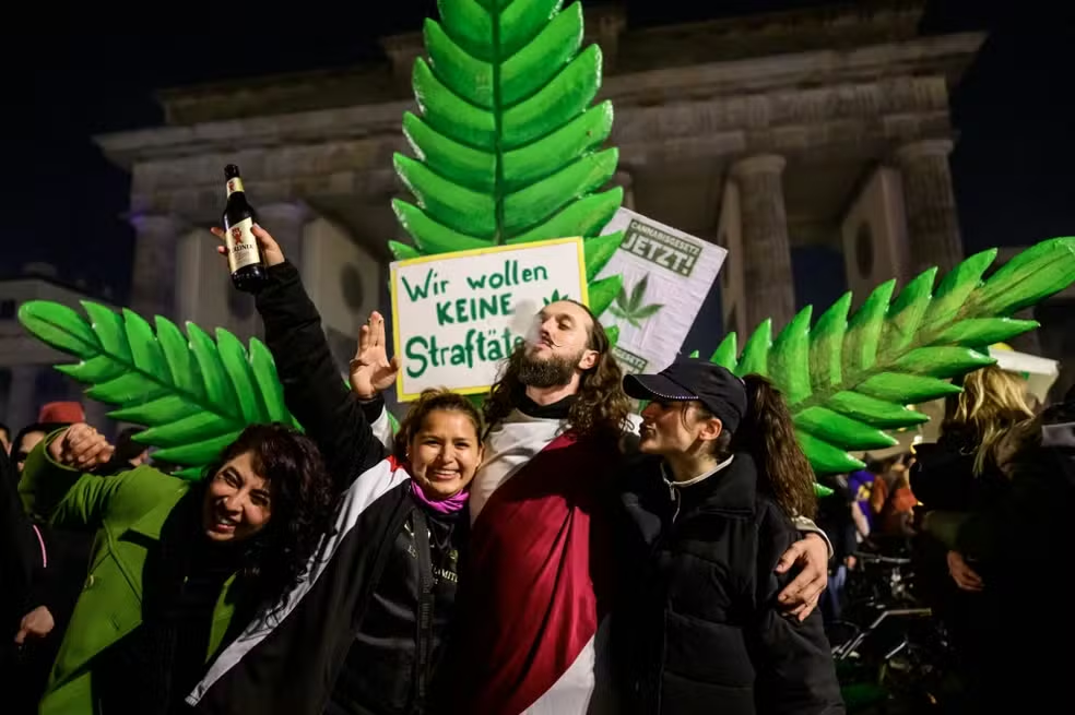 Alemanha legaliza consumo recreativo de maconha: entenda as mudanças na legislação — Foto: John Macdougall/AFP