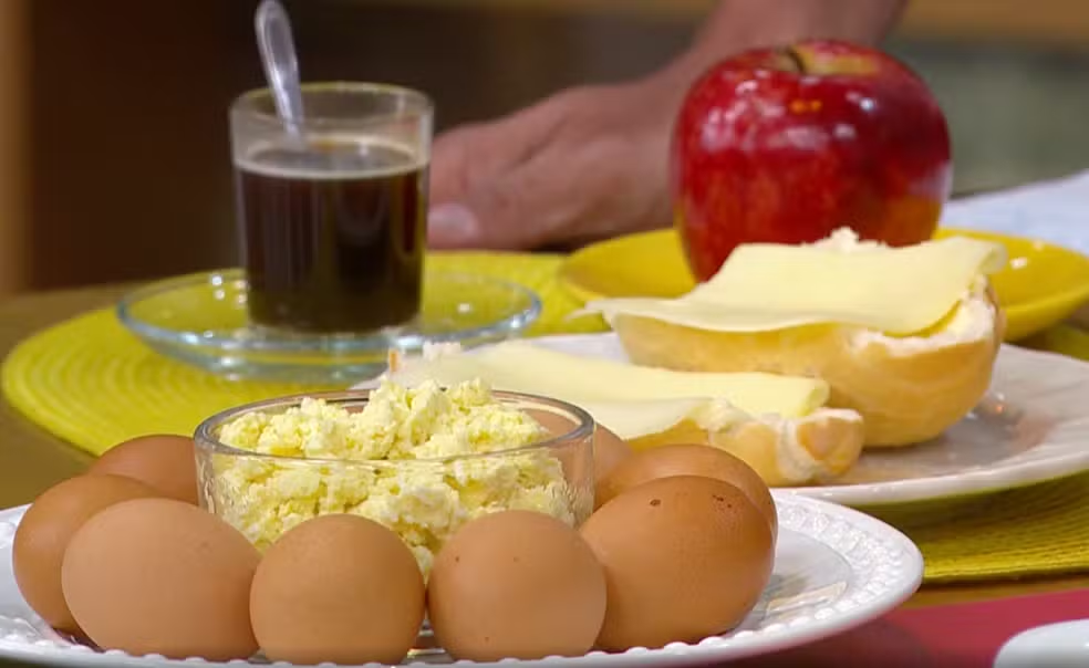 Pão, ovo e fruta: o que não pode faltar no café da manhã? — Foto: Reprodução/TV Globo