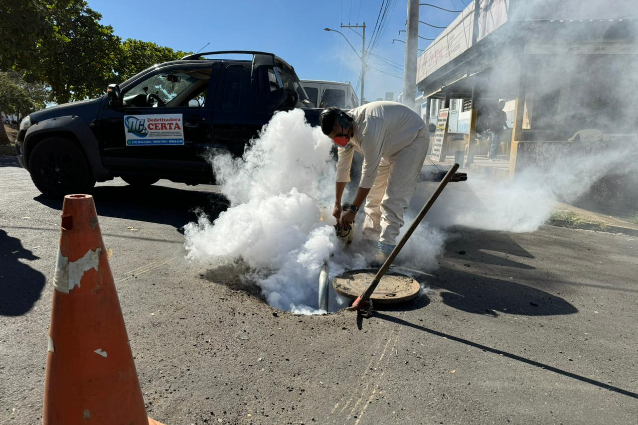 Capivari Intensifica Combate à Dengue nebulização em bueiros pela cidade - Foto: Divulgação/Prefeitura de Capivari